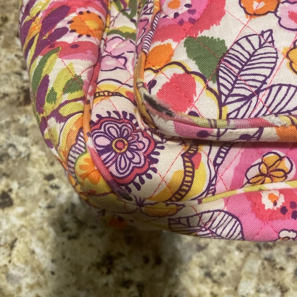 Vera Bradley Retired Pattern Clementine Convertible Diaper Bag. - Picture 6 of 7